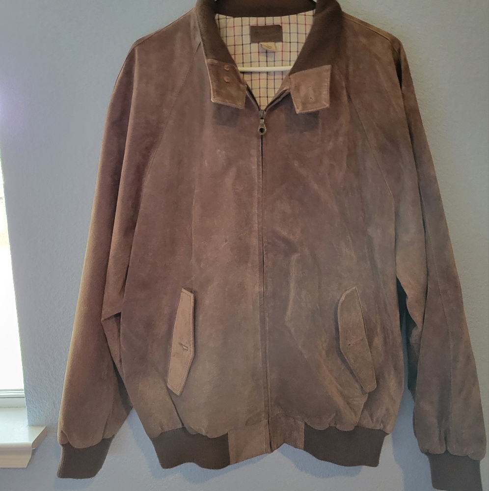 Pendleton Men's Large Suede Bomber Jacket